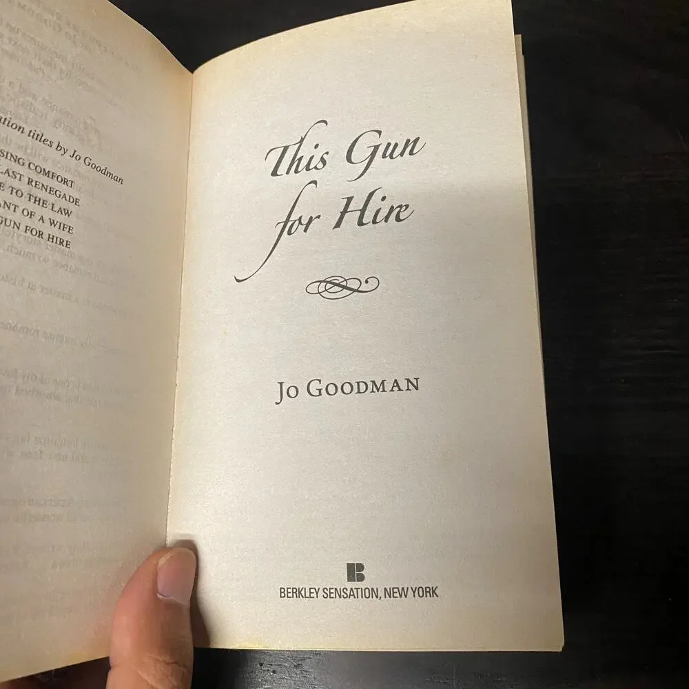 This Gun for Hire by Jo Goodman (2015, Mass Market)